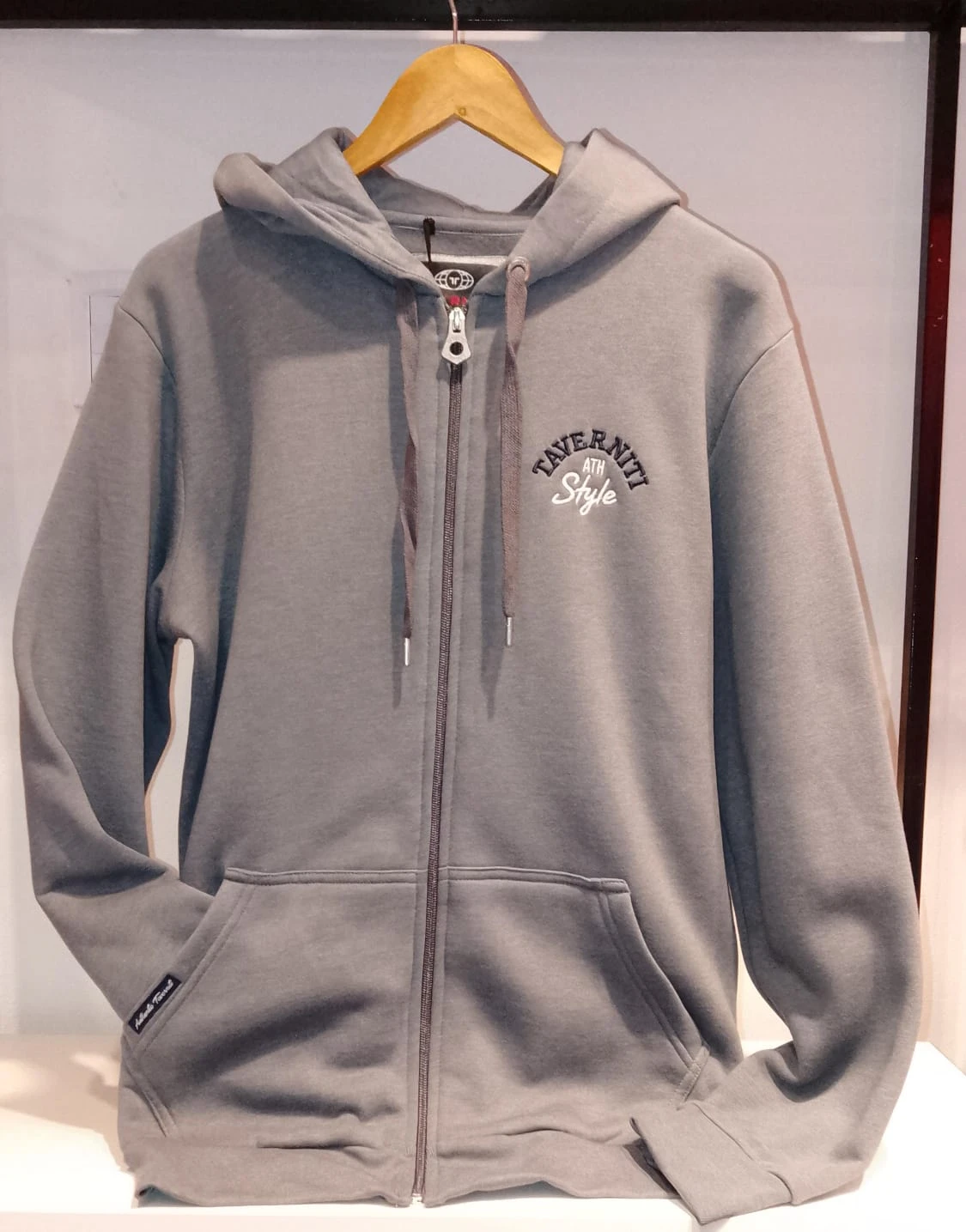 CAMPERA - ALGODON CON CAPUCHA FRISADA